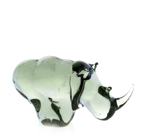 Large Rhino Figurine