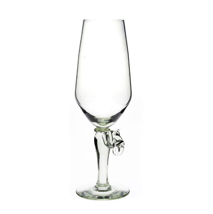 Vulindlela Elephant Stem Champagne Flute