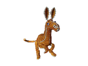 Beaded Small Kangaroo (Gold)