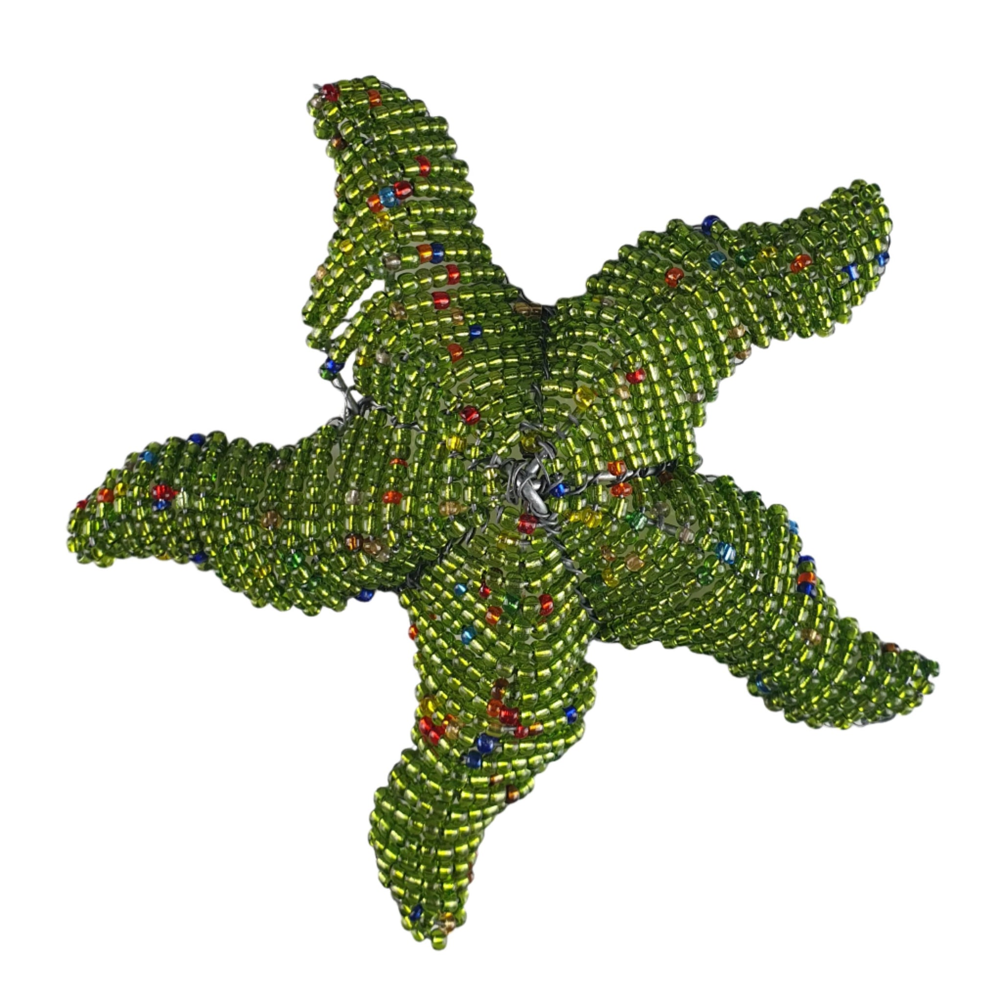 Beaded Starfish (Green)