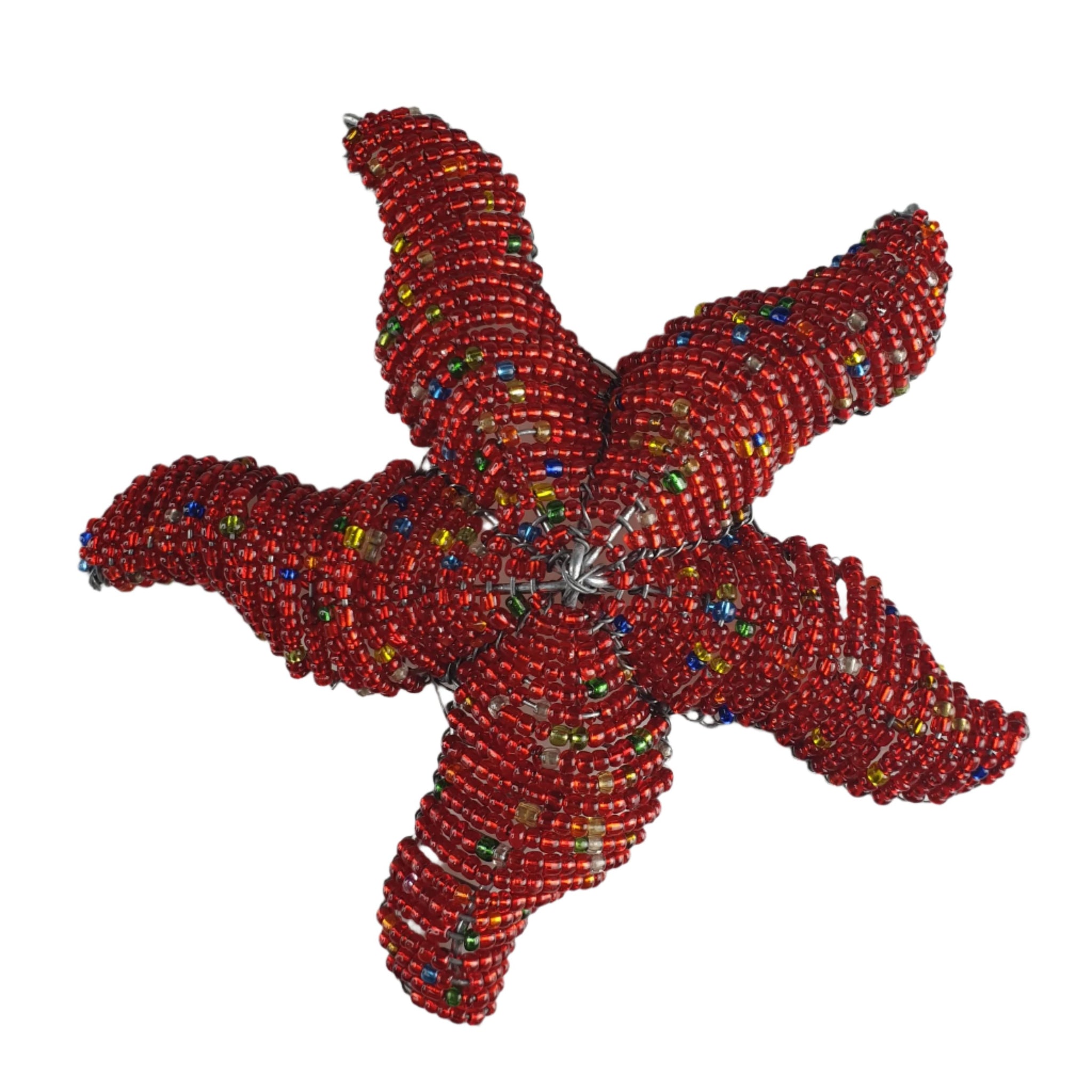 Beaded Starfish (Red)