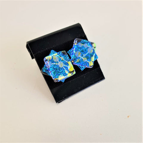 Dichroic Glass Earring