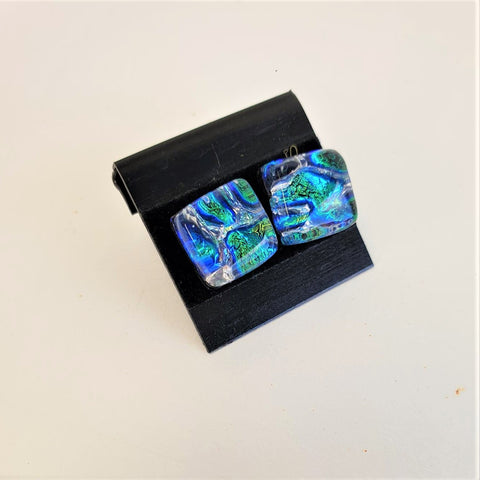 Dichroic Glass Earring