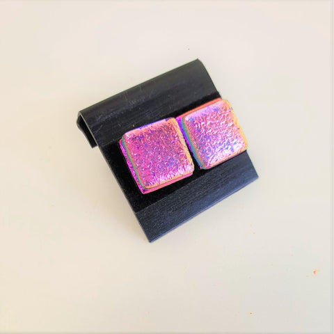 Dichroic Glass Earring