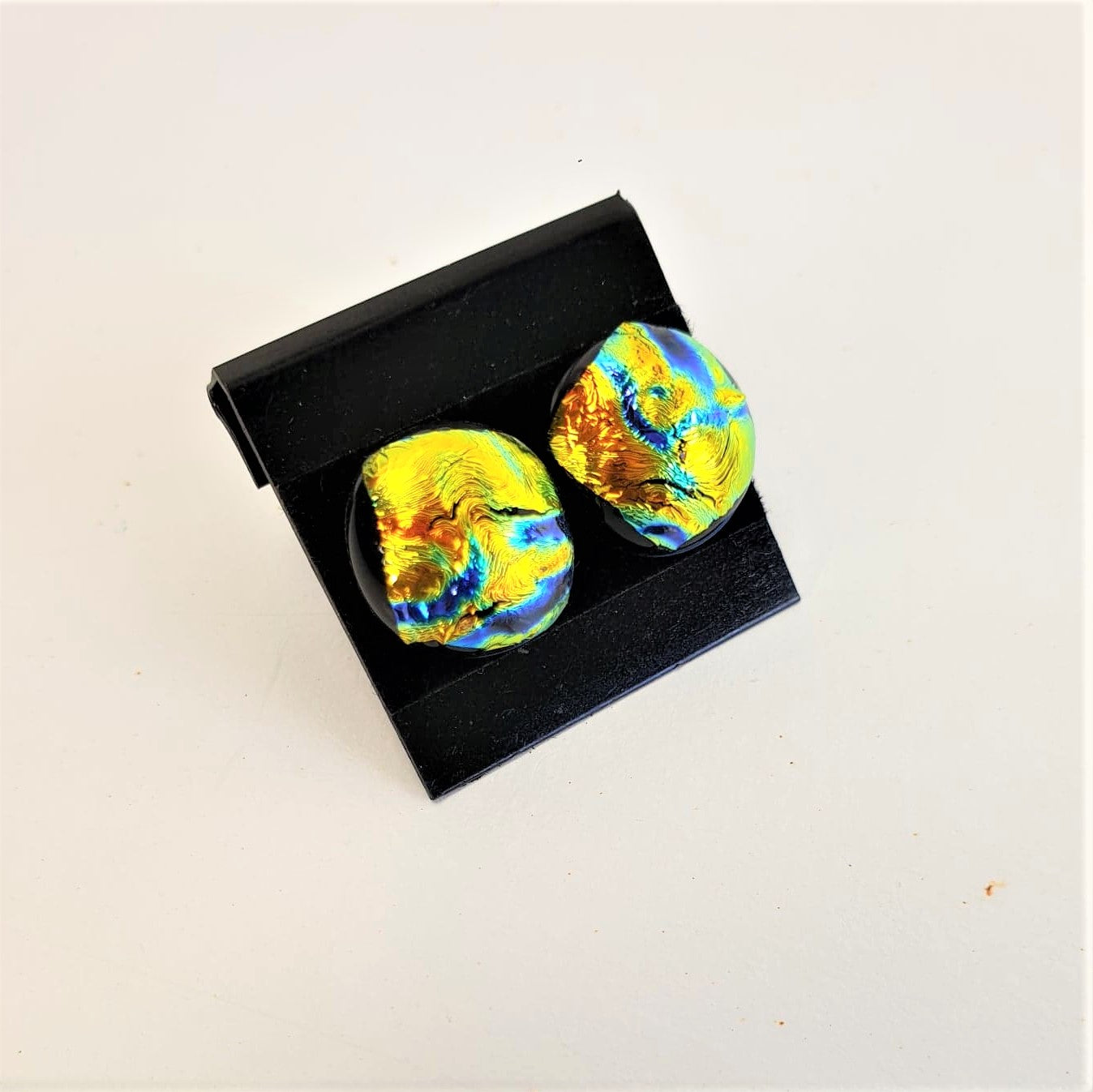 Dichroic Glass Earring