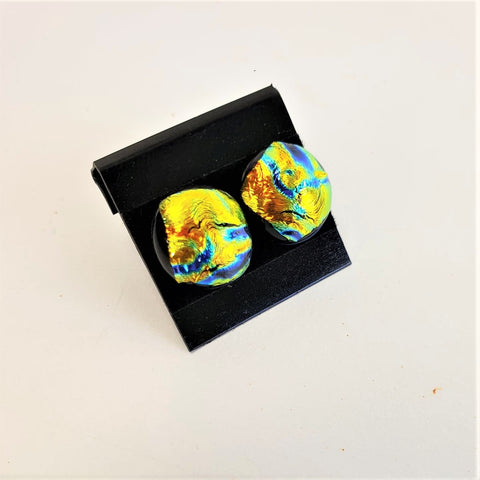 Dichroic Glass Earring