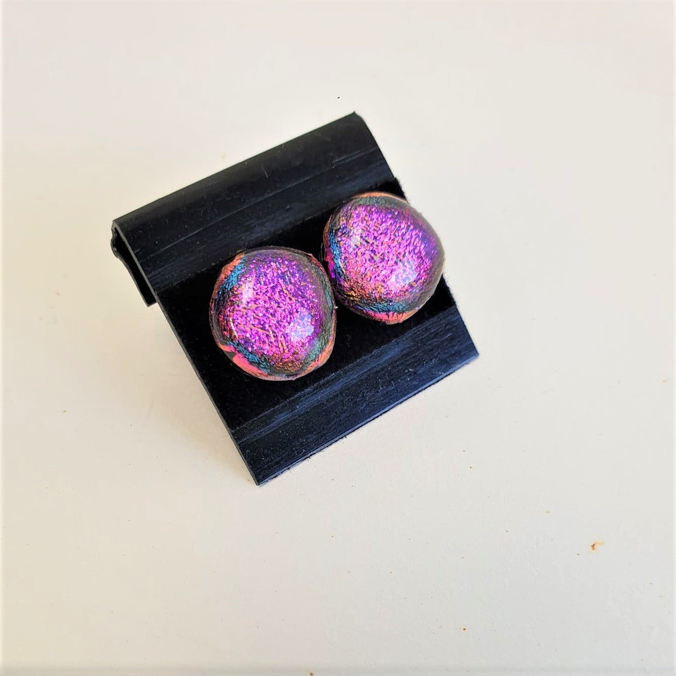 Dichroic Glass Earring